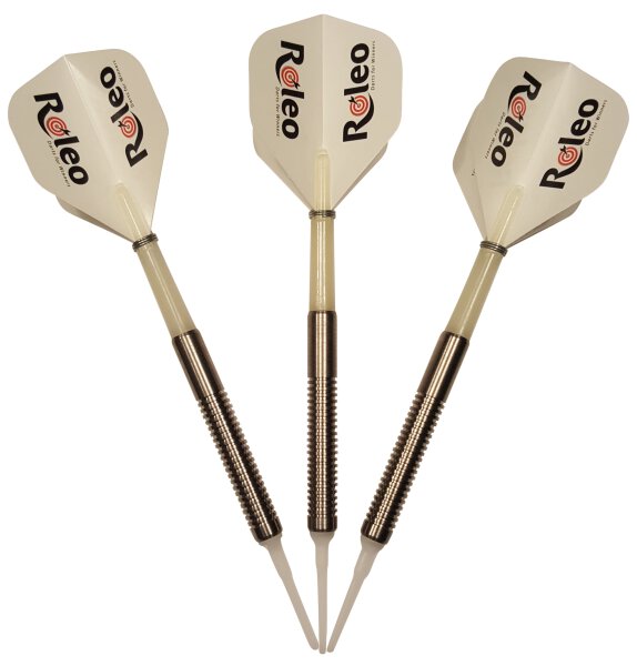 Roleo Profi Softdartpfeile Professional RSP-1 - 90% Tungsten - 3er Set 18g