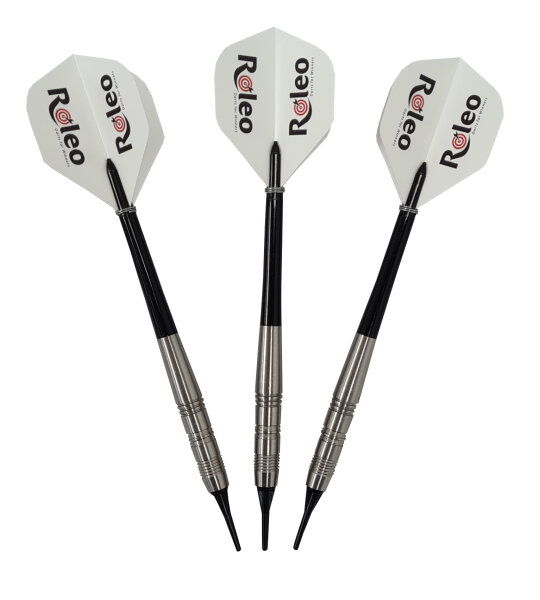 Roleo Profi Softdartpfeile Professional RSP-5 - 80% Tungsten - 3er Set 20g
