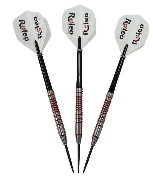 Roleo Profi Steeldartpfeile PR-1 - 80% Tungsten - 3er Set 22g