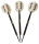 Roleo Profi Steeldartpfeile Professional - 90% Tungsten - 3er Set 18g - 24g