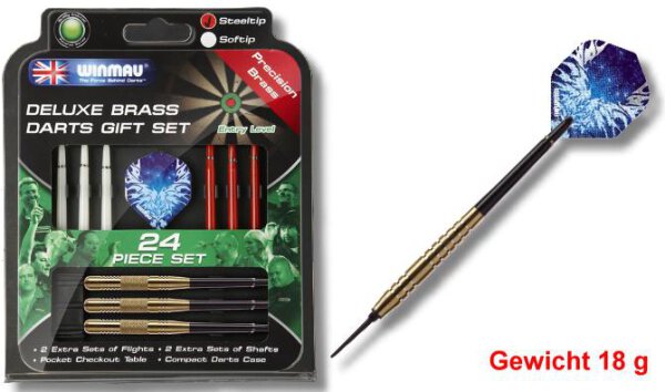 Softdart Soft Dart Pfeile Winmau Deluxe Set 24-teilig - 18 g