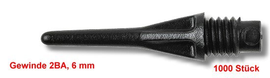 Spitzen für Softdartpfeile PRO-TIP in verschiedenen Mengen und Farben