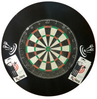 Steeldart Einsteiger Set Roleo Scheibe + 2 Satz Pfeile +...