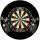 Steeldart Profi Set-Scheibe Blade 6 + 2 Satz Pfeile + Catchring