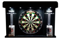 Steeldart Set Dartscheibe Winmau Blade 6 + Kabinett + 2...