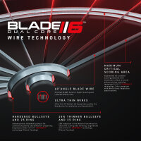 Winmau Dartscheibe Dartboard Bristle Board Blade 6 DUAL CORE