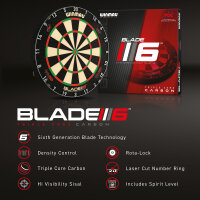 Winmau Dartscheibe Dartboard Bristle Board Blade 6 TRIPLE CORE CARBON