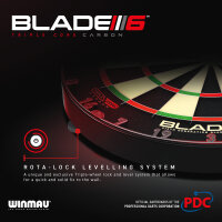 Winmau Dartscheibe Dartboard Bristle Board Blade 6 TRIPLE CORE CARBON