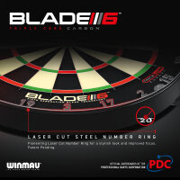 Winmau Dartscheibe Dartboard Bristle Board Blade 6 TRIPLE CORE CARBON