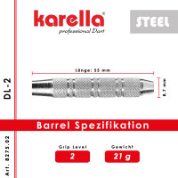 Dart Barrel Steelbarrel Karella Deluxe DL-2 21 g