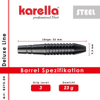 Dart Barrel Steelbarrel Karella Deluxe DL-4 23 g