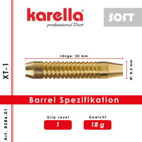 Softdart Dartpfeile Karella XT-1 18g