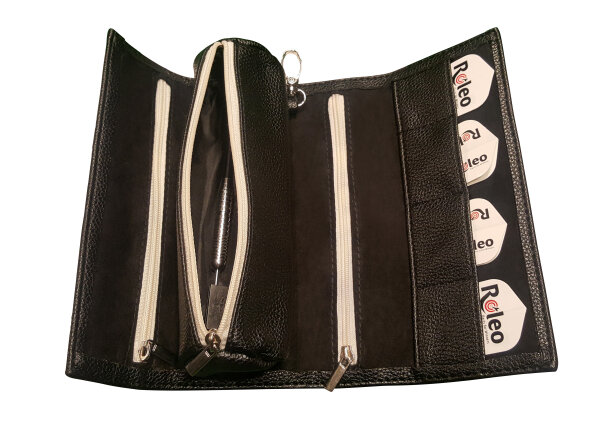 Darttasche Etui Koffer Mäppchen schwarz Roleo Magic Pak
